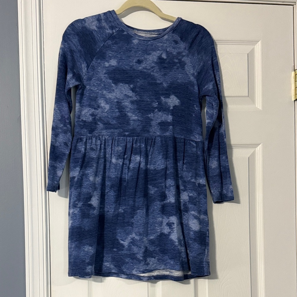 Old Navy Tie-Dye Blue Kids Dress